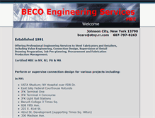 Tablet Screenshot of becoeng.com